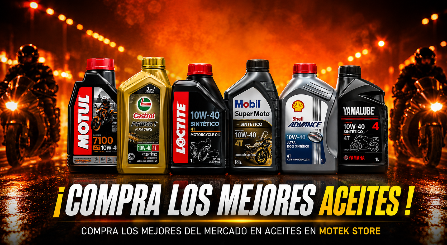 Aceites para moto